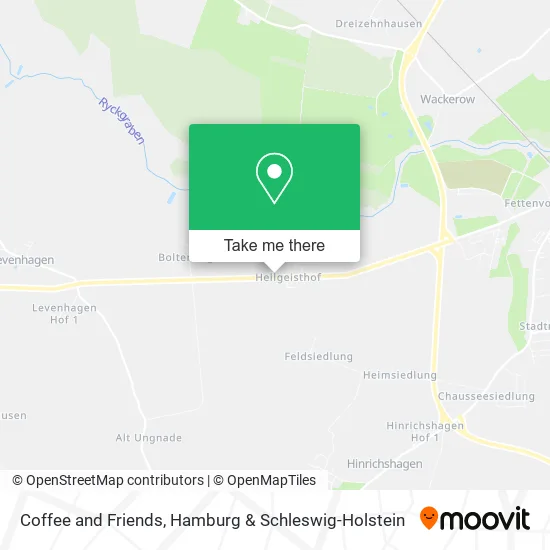 Карта Coffee and Friends