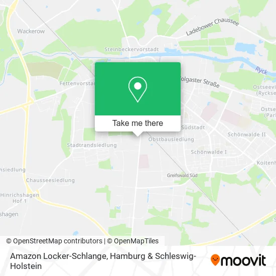 Карта Amazon Locker-Schlange