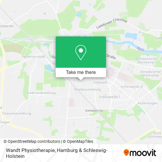 Карта Wandt Physiotherapie