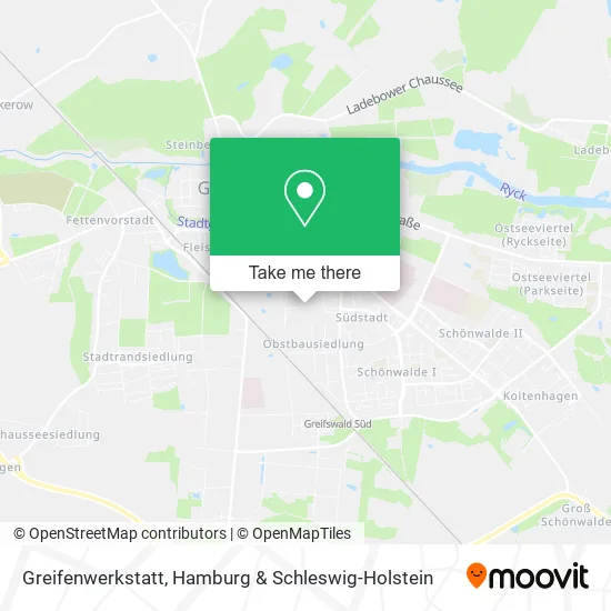 Карта Greifenwerkstatt