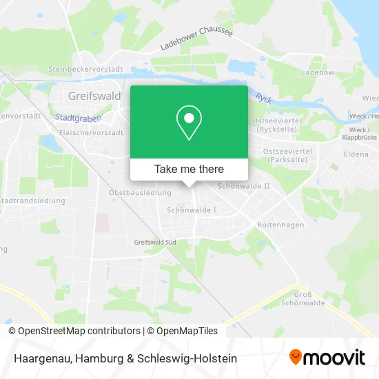 Карта Haargenau
