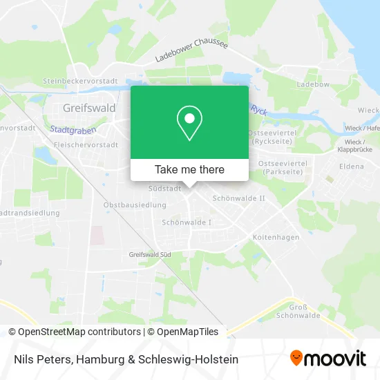 Карта Nils Peters