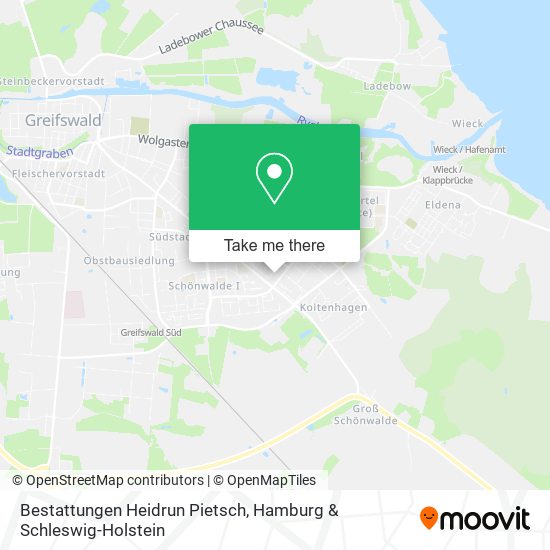 Bestattungen Heidrun Pietsch map