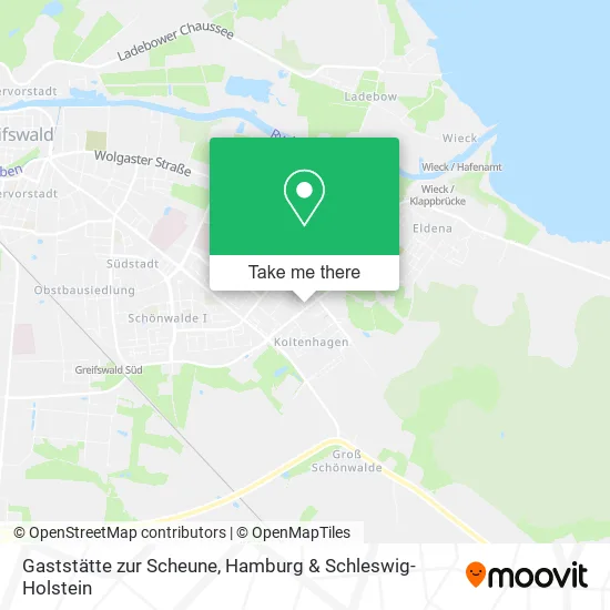Карта Gaststätte zur Scheune