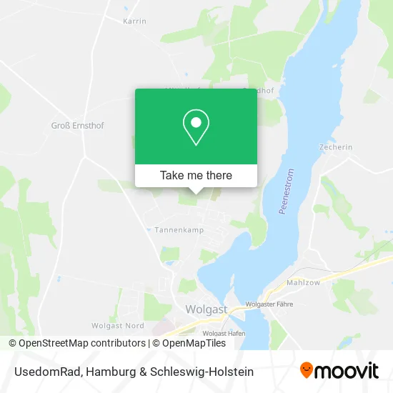 Карта UsedomRad