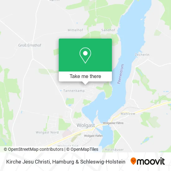 Карта Kirche Jesu Christi
