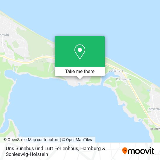 Uns Sünnhus und Lütt Ferienhaus map