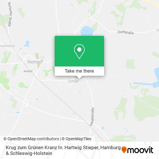 Krug zum Grünen Kranz In. Hartwig Stieper map