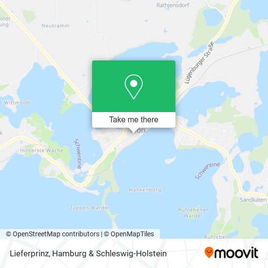 Lieferprinz map