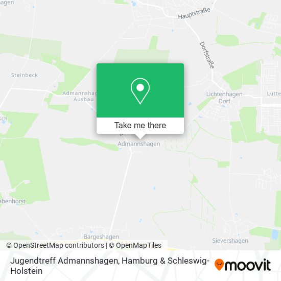Jugendtreff Admannshagen map