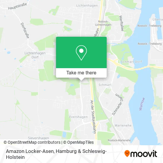 Карта Amazon Locker-Asen