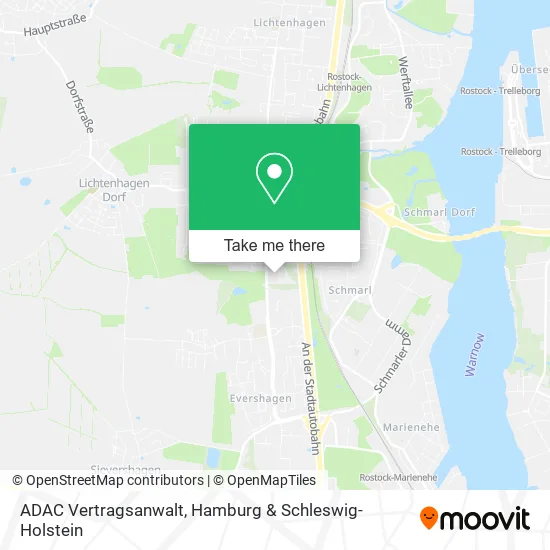 Карта ADAC Vertragsanwalt