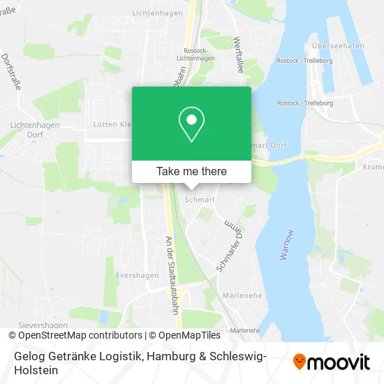 Карта Gelog Getränke Logistik
