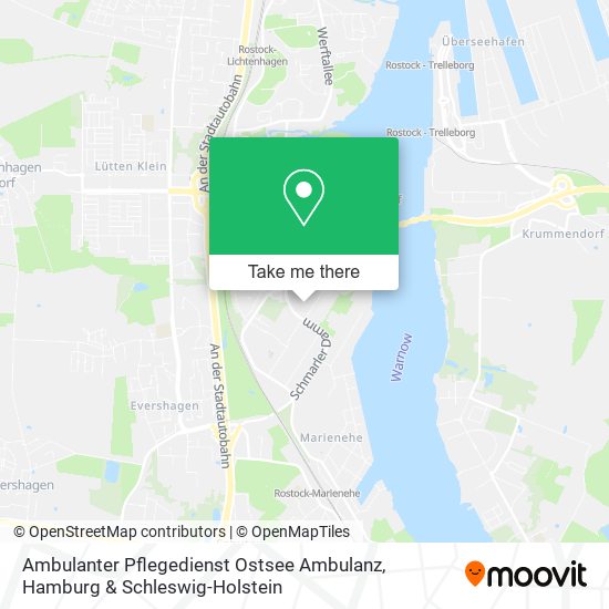 Ambulanter Pflegedienst Ostsee Ambulanz map