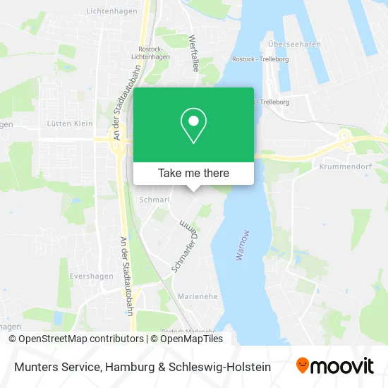 Карта Munters Service