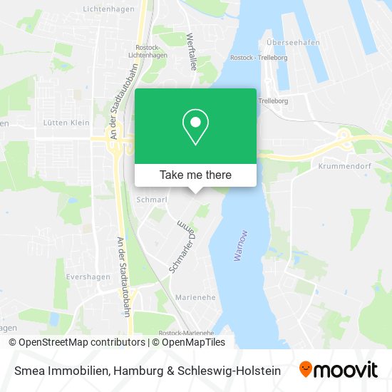 Smea Immobilien map