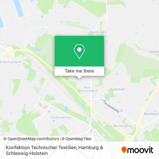 Карта Konfektion Technischer Textilien