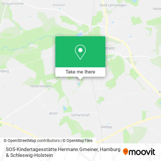 Карта SOS-Kindertagesstätte Hermann Gmeiner