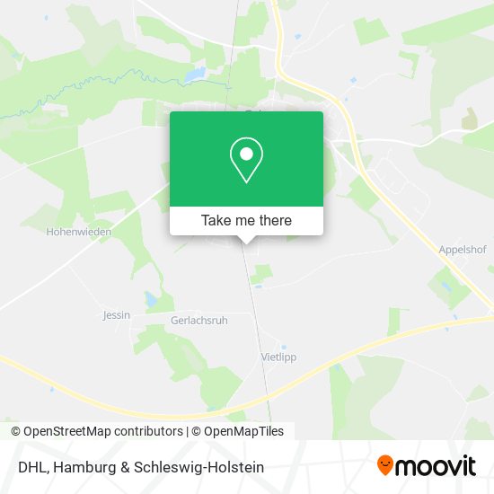 DHL map