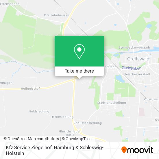 Kfz Service Ziegelhof map