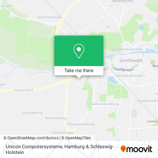 Unicon Computersysteme map