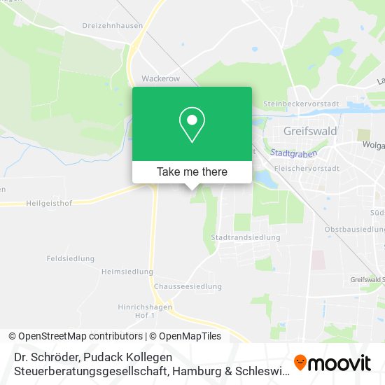 Dr. Schröder, Pudack Kollegen Steuerberatungsgesellschaft map