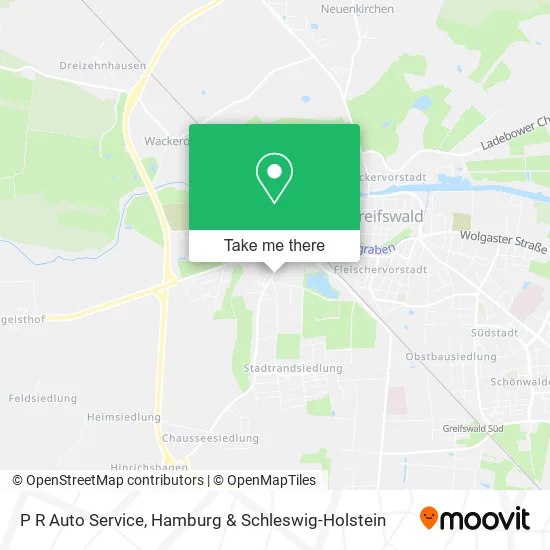 Карта P R Auto Service