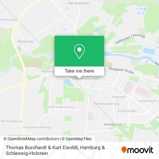Thomas Borchardt & Kurt Eisoldt map