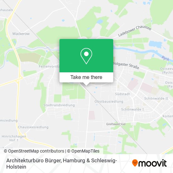 Architekturbüro Bürger map