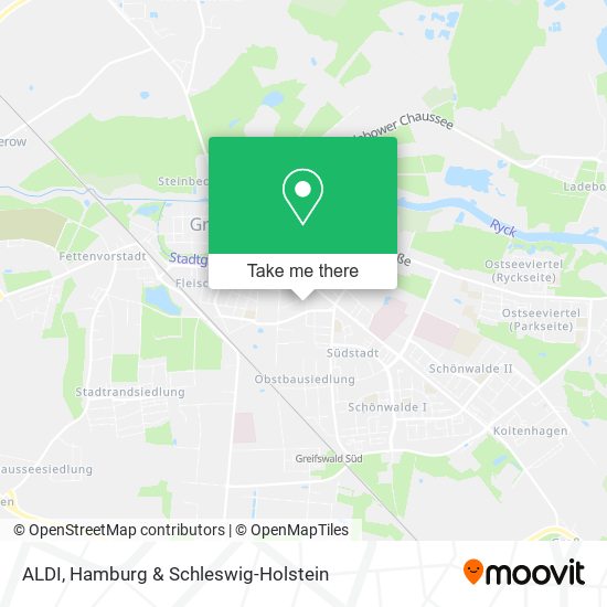 ALDI map