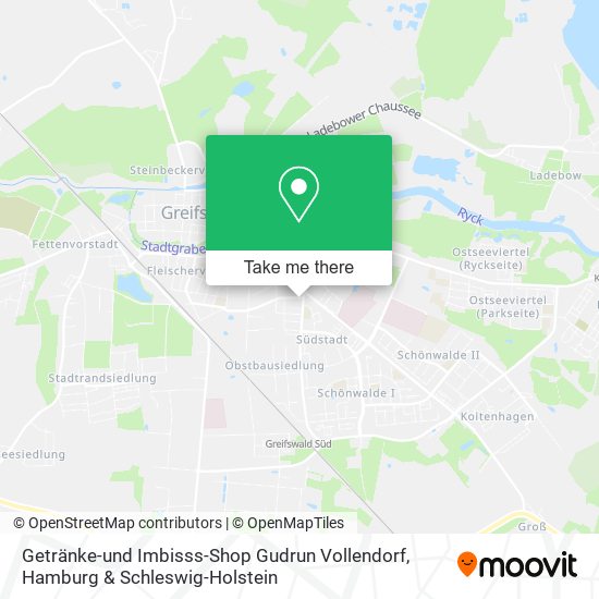 Getränke-und Imbisss-Shop Gudrun Vollendorf map