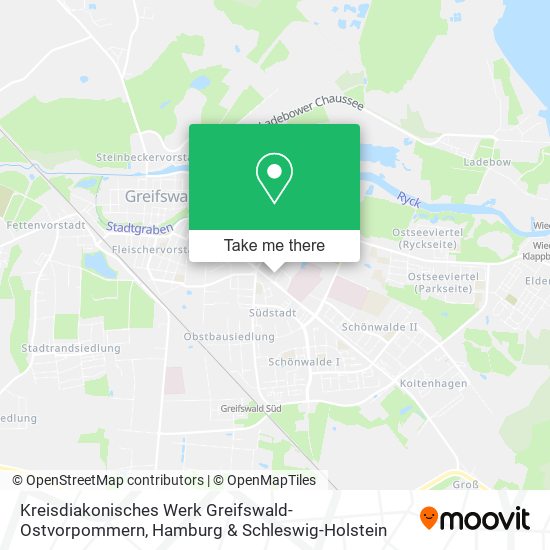 Kreisdiakonisches Werk Greifswald-Ostvorpommern map