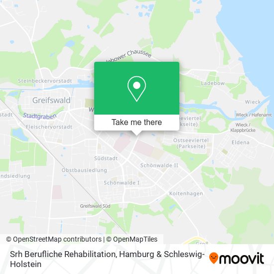 Srh Berufliche Rehabilitation map