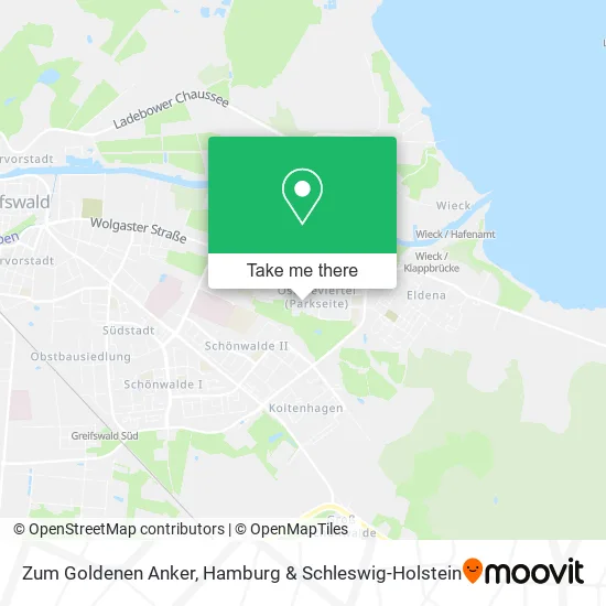 Карта Zum Goldenen Anker