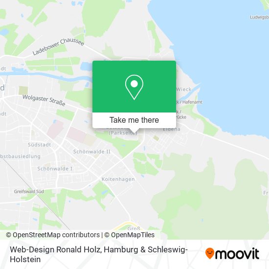 Web-Design Ronald Holz map