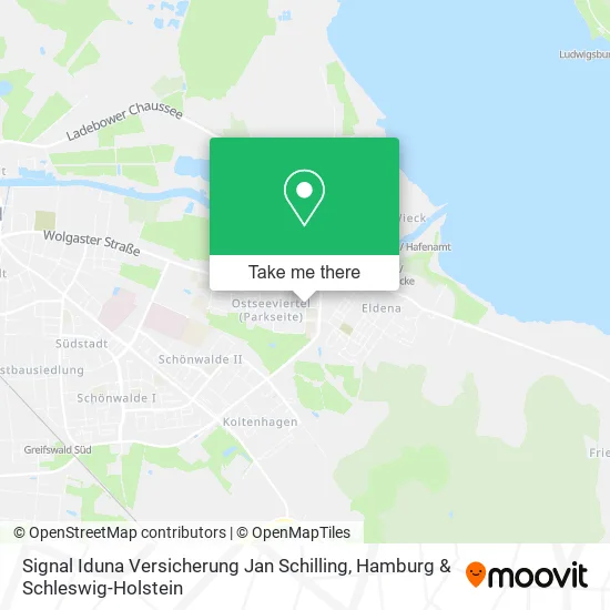Карта Signal Iduna Versicherung Jan Schilling