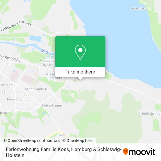 Ferienwohnung Familie Koss map