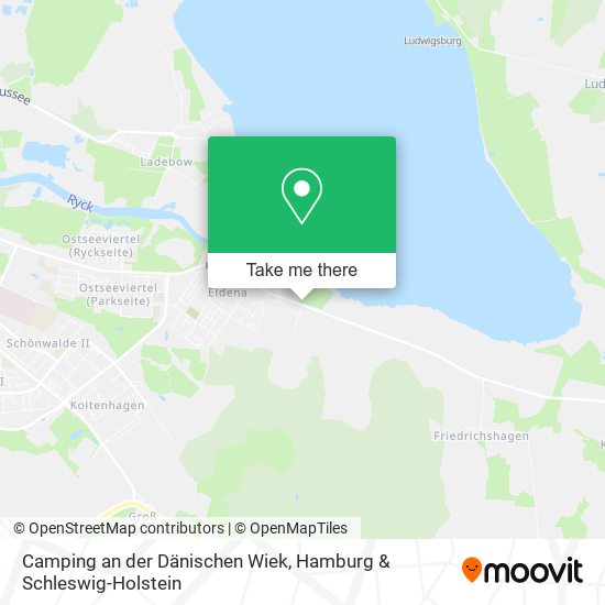 Camping an der Dänischen Wiek map