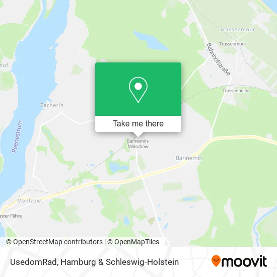 Карта UsedomRad