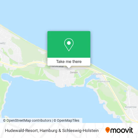 Карта Hudewald-Resort