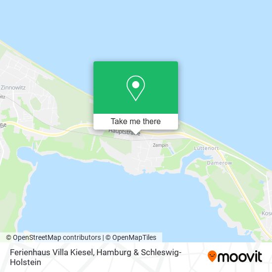 Ferienhaus Villa Kiesel map