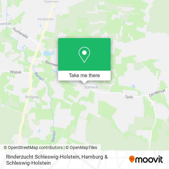 Rinderzucht Schleswig-Holstein map