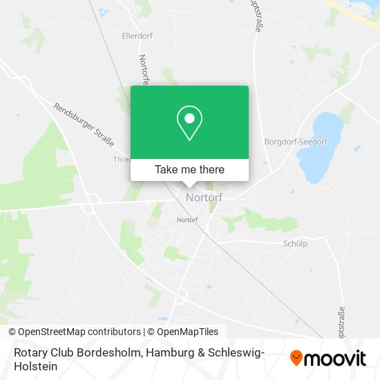 Rotary Club Bordesholm map