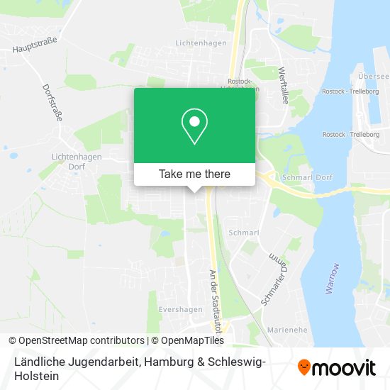 Ländliche Jugendarbeit map