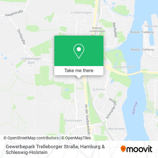 Gewerbepark Trelleborger Straße map