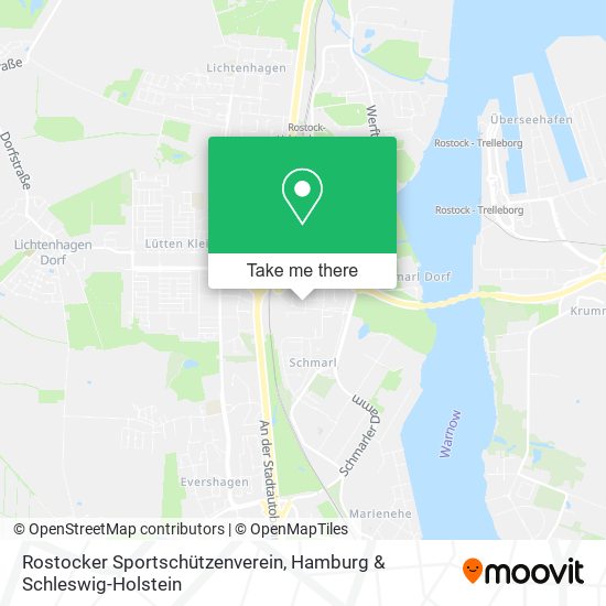 Rostocker Sportschützenverein map