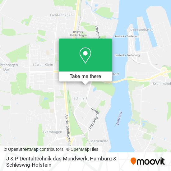 J & P Dentaltechnik das Mundwerk map