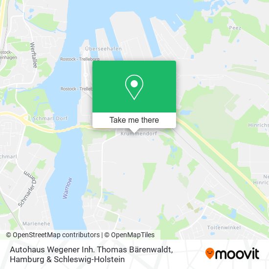 Autohaus Wegener Inh. Thomas Bärenwaldt map
