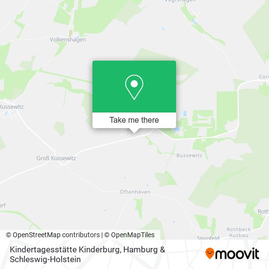 Kindertagesstätte Kinderburg map