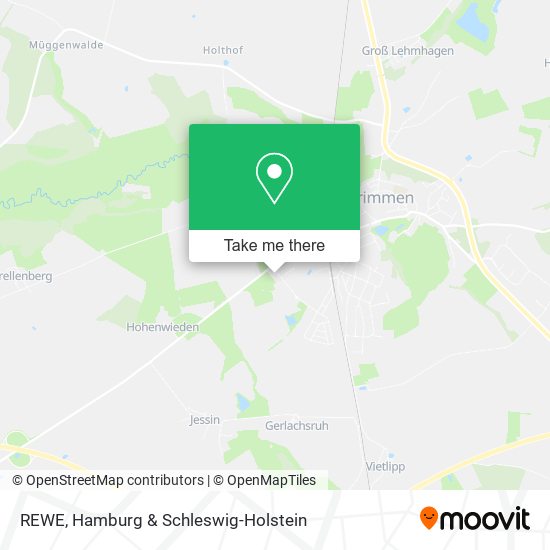 REWE map